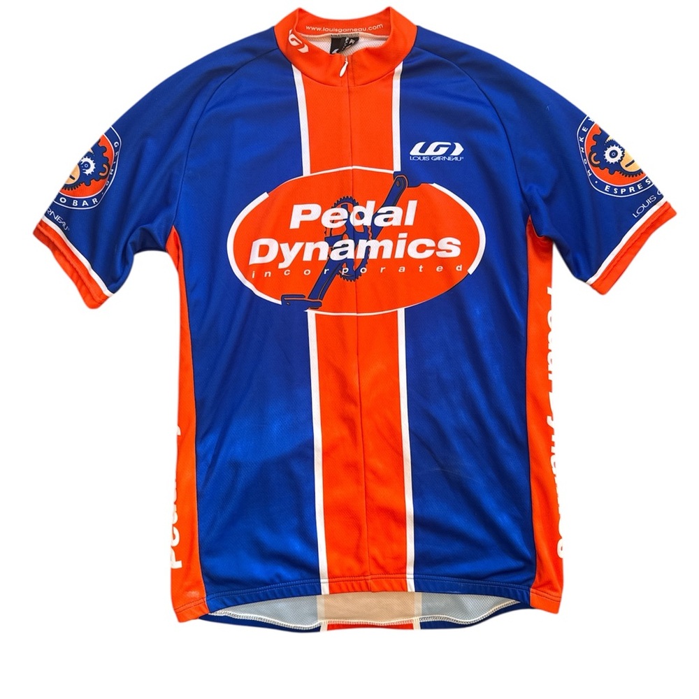 Blue and Orange Cycling Jersey
